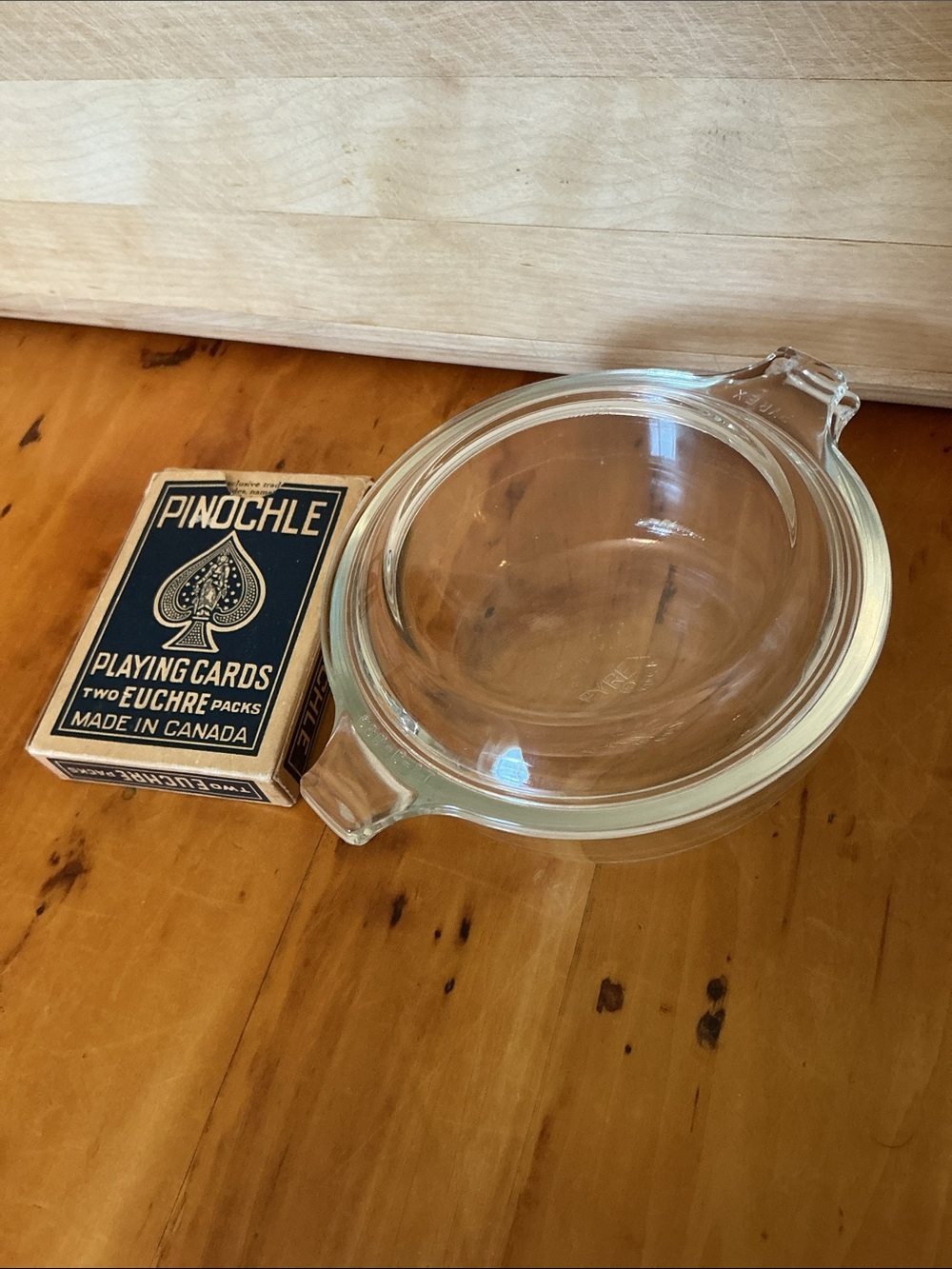 Vintage Pyrex 10 oz. Clear Pyrex Mini Bowl #018